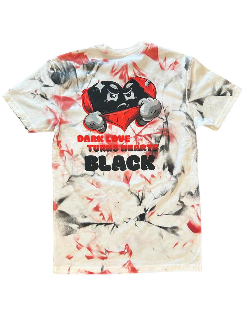 OST WAVY BLACK HEART SHIRT