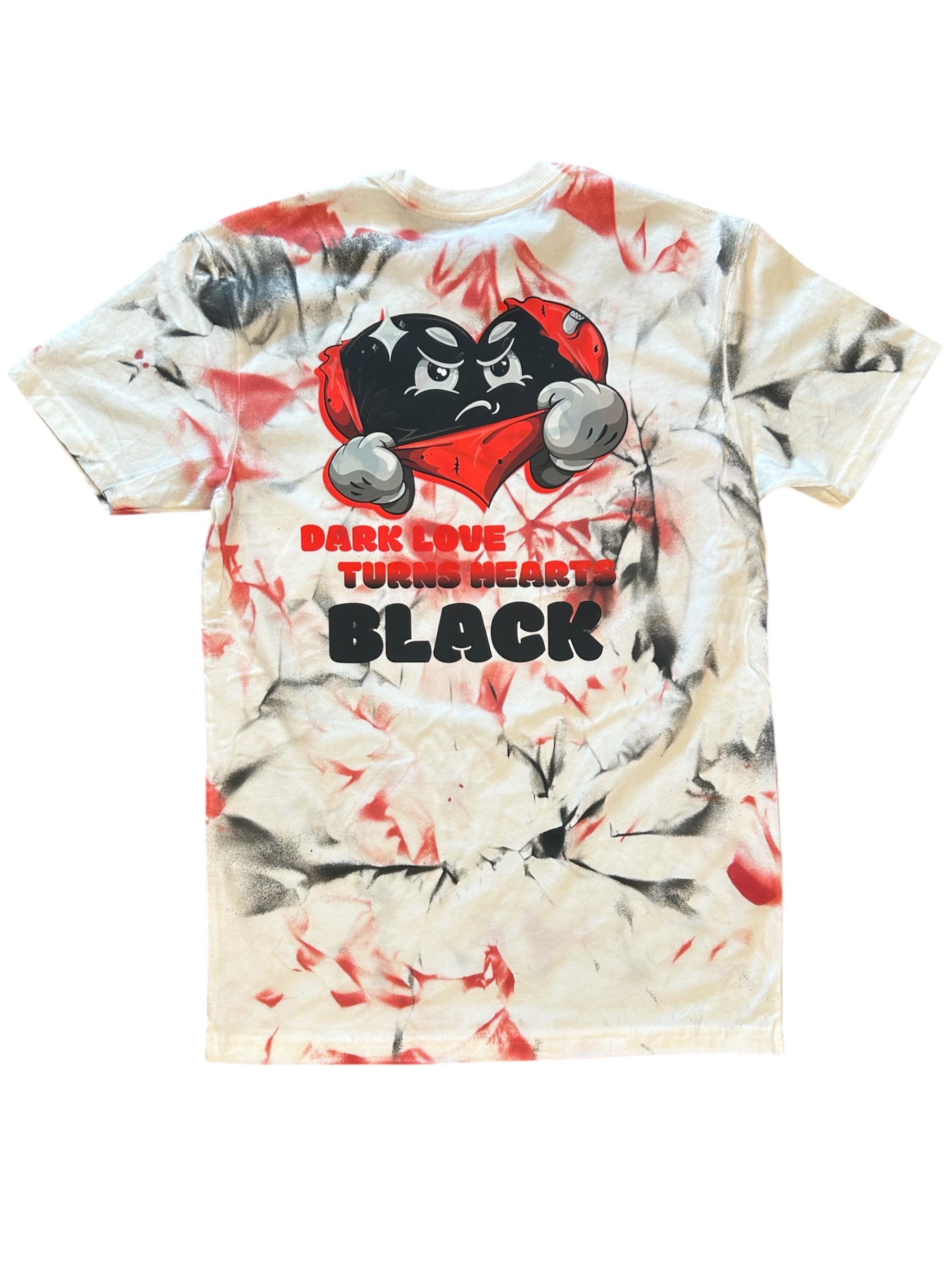 OST WAVY BLACK HEART SHIRT