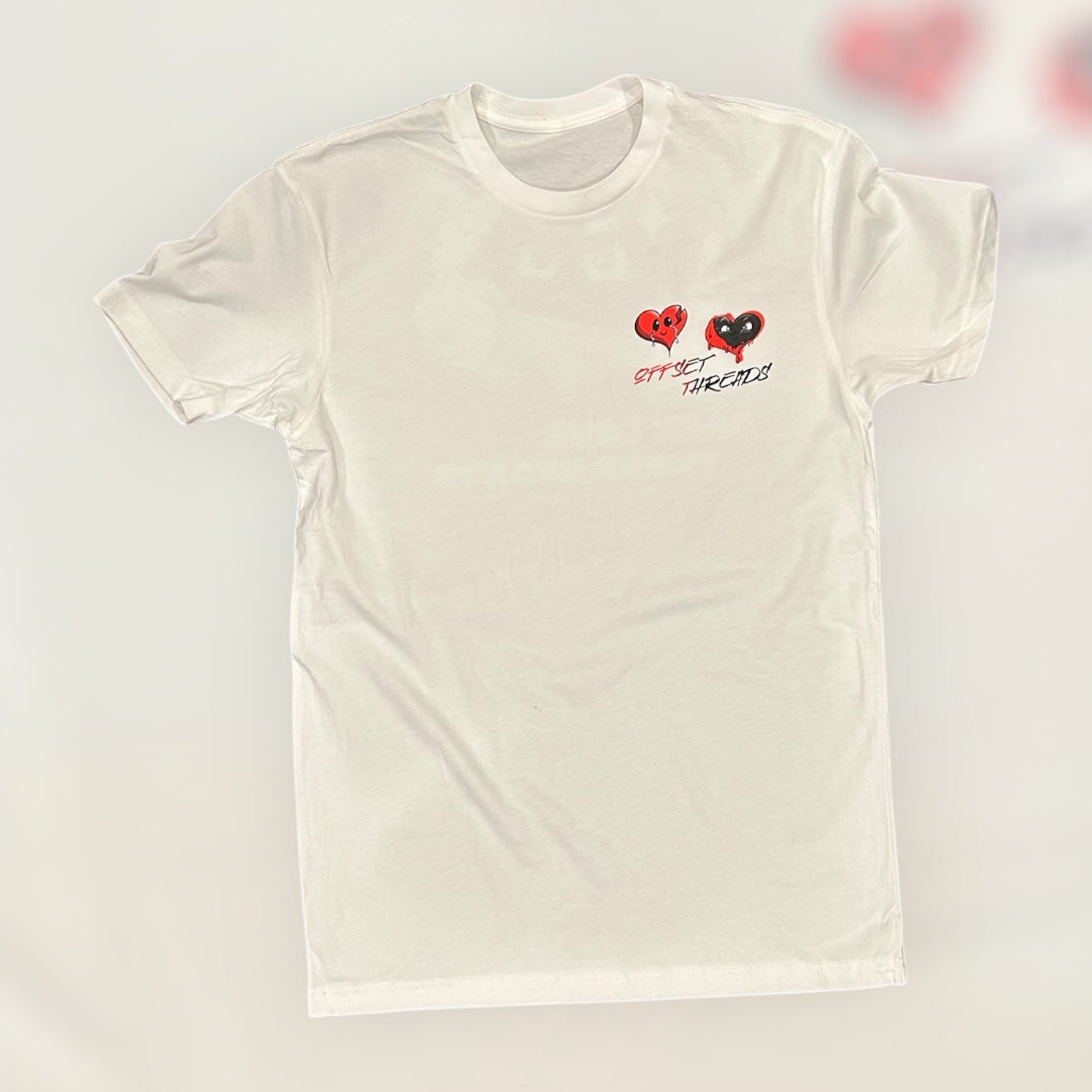 OFFSET THREADS BLACK HEART SHIRT