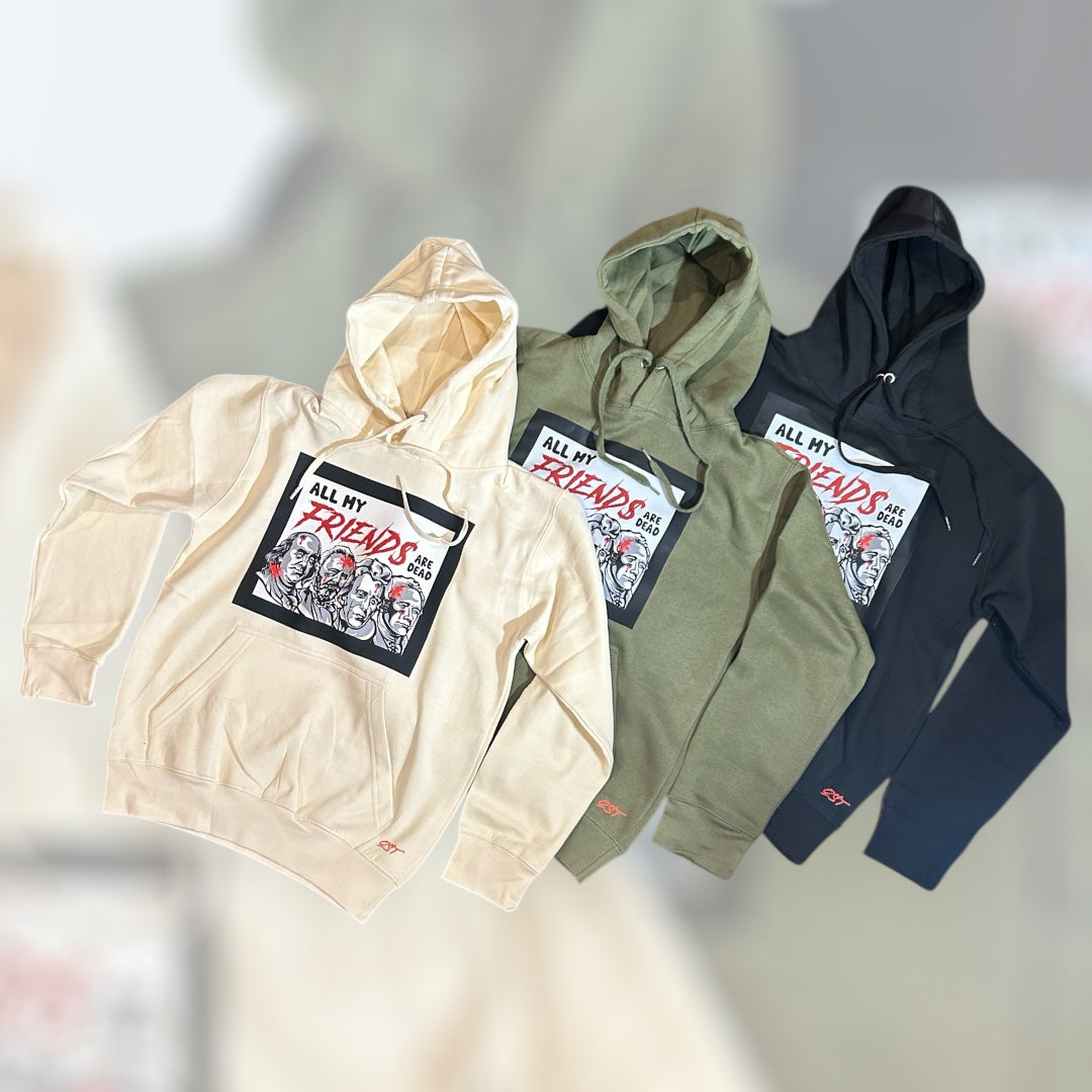 OST ALL MY FREINDS ARE DEAD HOODIE