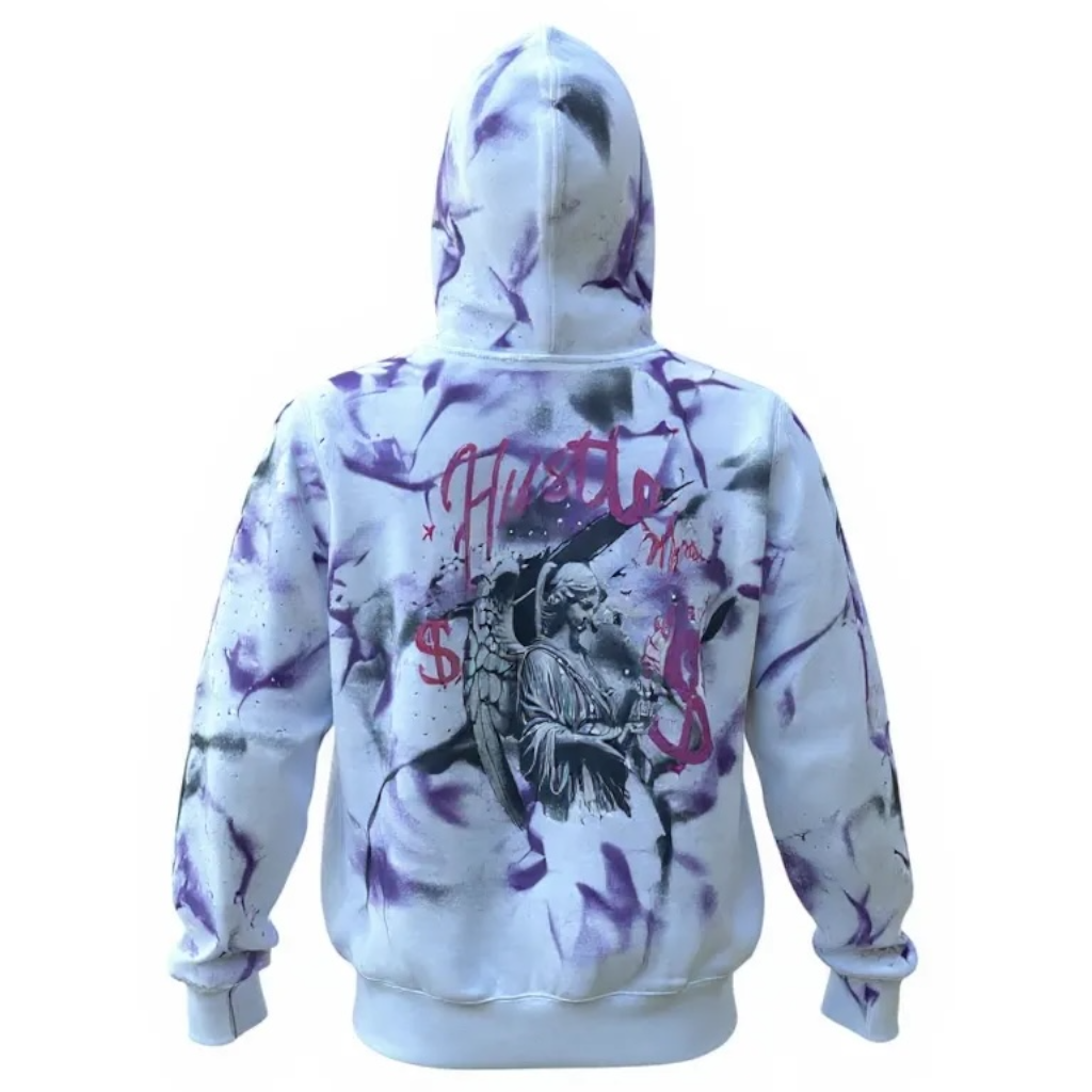 Her offset threads hustle more hoodie